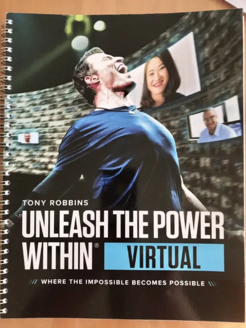 Anthony Tony Robbins - Unleash Your Power Within Manual Workbook 2021