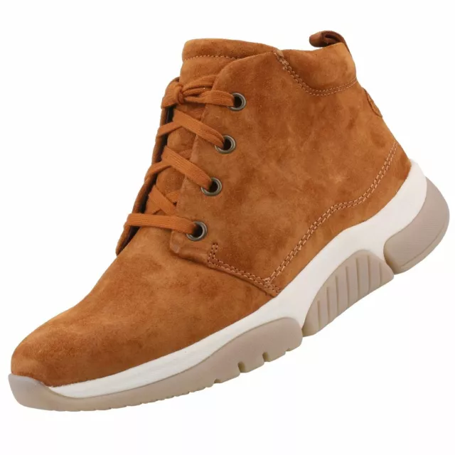 Neuf Gabor Rollingsoft Chaussures Bottines pour Femmes Bottes en Cuir Chaussures