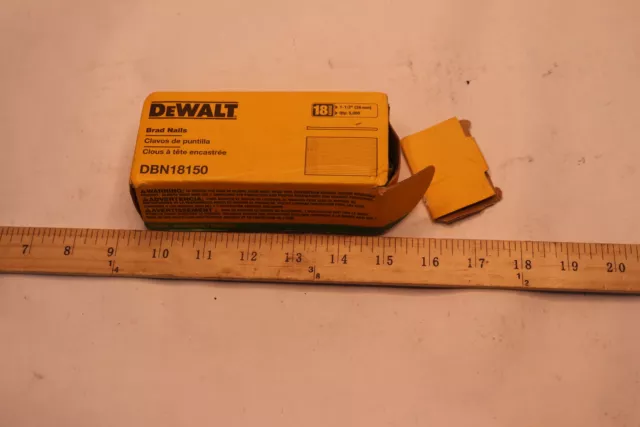 (5000-Pk) Dewalt Brad Nails Heavy Duty 18GA 1-1/2" DBN18150