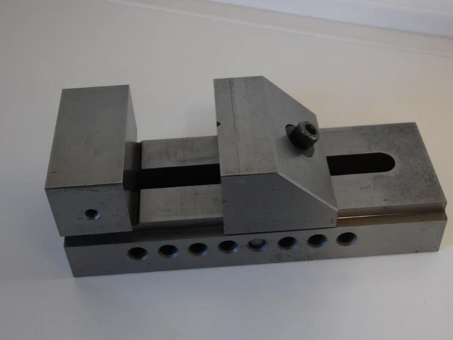 SCREWLESS TOOLMAKER GRINDING GROUND VISE  7.5 x 3 x 2 5/8