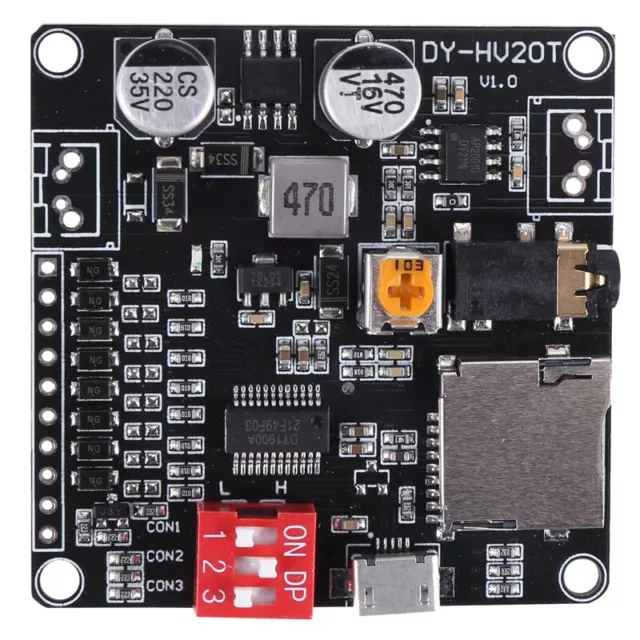 DY-HV20T 12V / 24V-Netzteil10W / 20W Sprachwiedergabemodul UnterstüTzt Micr6906