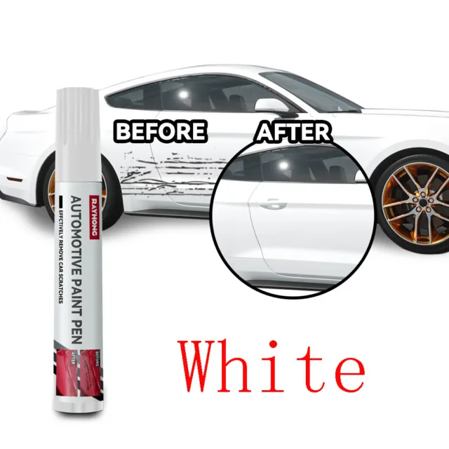 White Car Clear Remover Accessories Scratch Car Repair Paint Pen Touch Up Pen