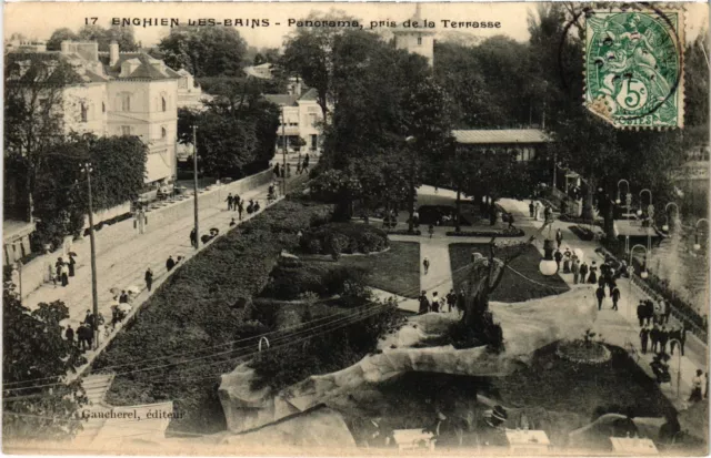 CPA Enghien panorama pris de la Terrasse (1317119)
