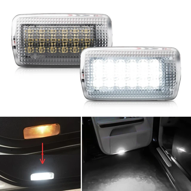 WHITE LED DOOR Courtesy Light Lamp For Toyota Land Cruiser 200 Lexus