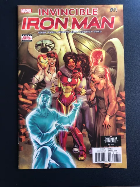 *EXC* Marvel Comics Riri Williams Ironheart INVINCIBLE IRON MAN #11 Free P&P