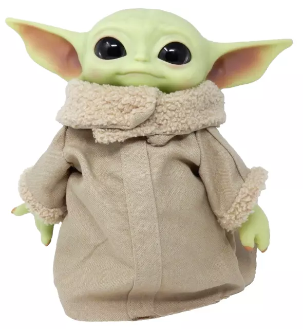 2020 Baby Yoda Grogu 11" Plush Doll Star Wars Mandalorian The Child Mattel Gwd85