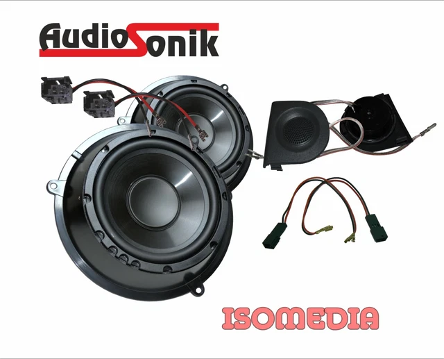 Kit 6 Altoparanti Hertz Anteriori E Posteriori Adattatori Fiat Panda Dal 2012 114169130377 - Foto 9