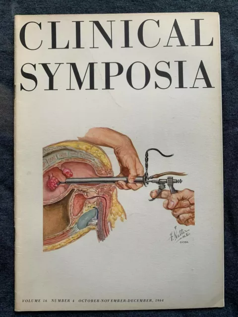 ANUS, RECTUM & SIGMOID Oct. 1964 CIBA CLINICAL SYMPOSIA Frank Netter Illustrated