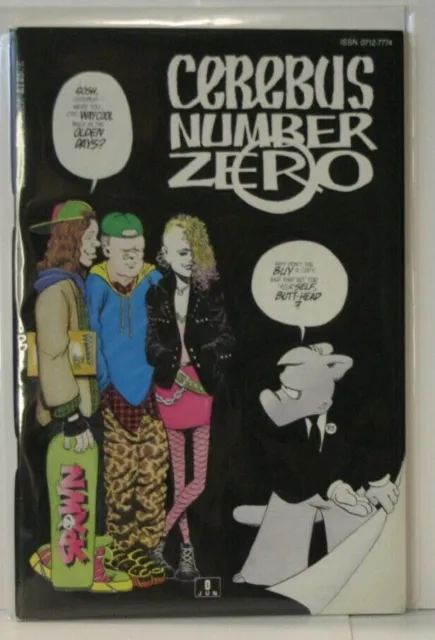 Hot Comic! Cerebus Number Zero (1992) NM Cond