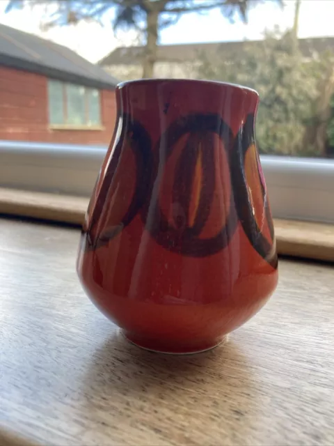 Vintage Poole Pottery Vase Good Condition