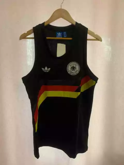 Germany National Team Training Football Shirt Jersey Trikot Vest Size S Adidas