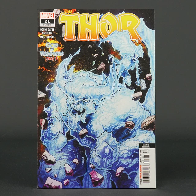 THOR #21 2nd ptg Marvel Comics 2022 DEC219161 (W) Cates (A/CA) Klein