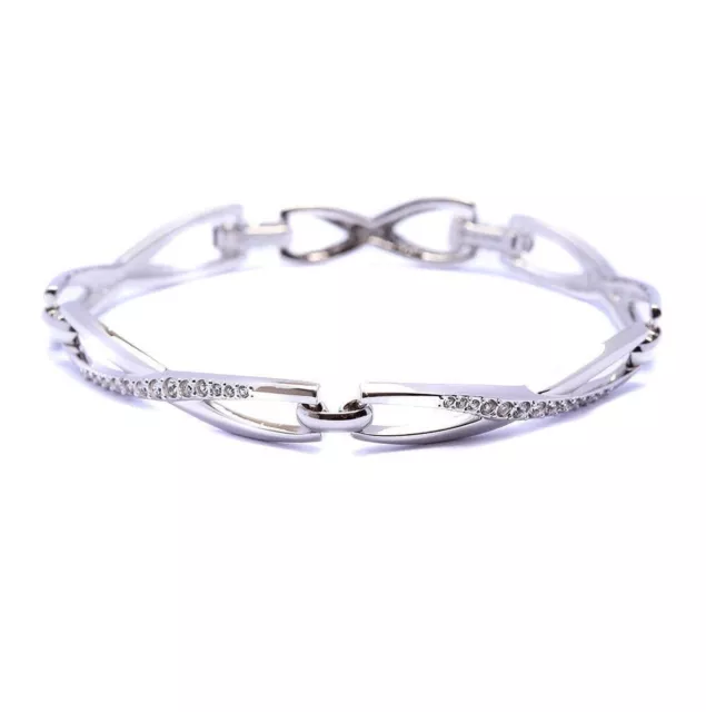 Swarovski Flex Silver One Size Bracelets 972016