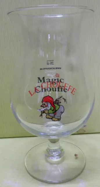 Verre A Biere La Chouffe " Magic Chouffe " ,  25 Cl , Ac6