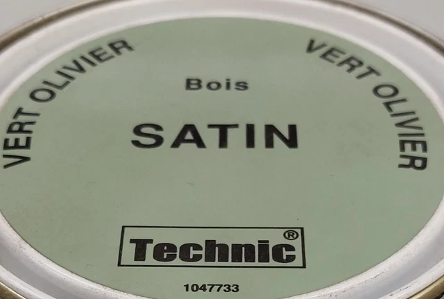 Vernice Acrilico Speciale Legna Verde Ulivo Satinata Interno di Fuori Technic 0