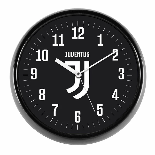 OROLOGIO da Parete in ABS - 30 cm - Juventus - Prodotto Ufficiale