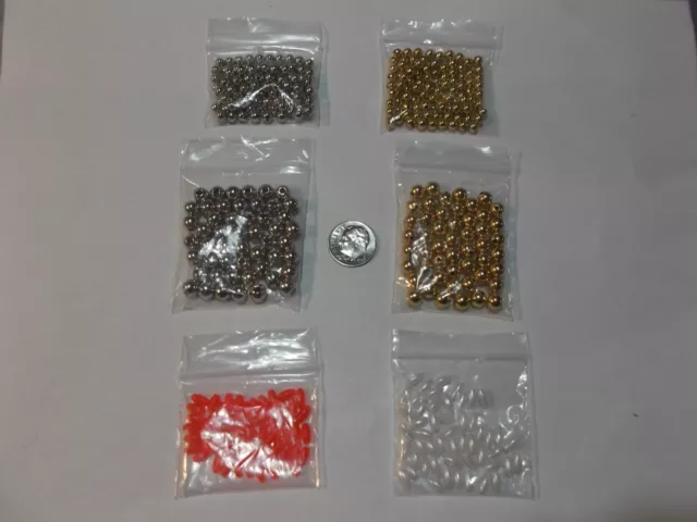 SPINNER BAIT INLINE Spinners Buck Tails All Meatal Beads And Plastic  Spacers $4.50 - PicClick