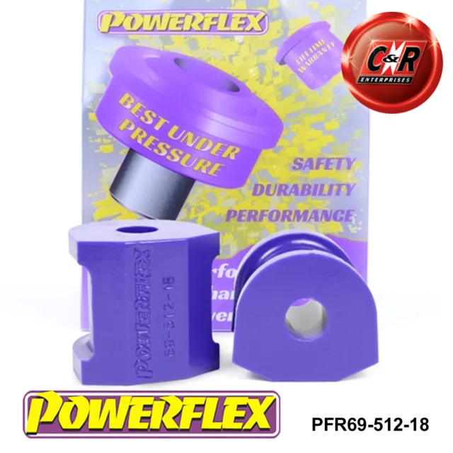 Powerflex Trasero Casquillos Arb 18mm Para Impreza Wrx & Sti GJ, Gp 11-15