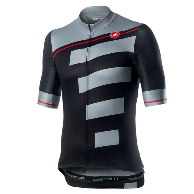 Castelli Maglia Trofeo Light Black/Vortex Gray