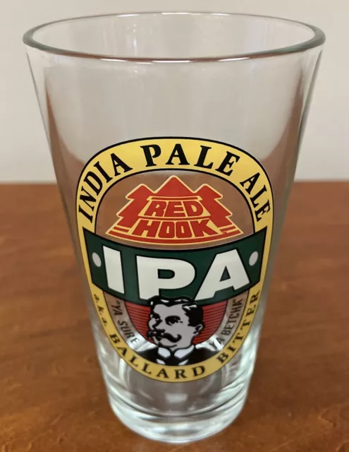 Red Hook Brewery India Pale Ale Pint Glass Ballard Bitter IPA