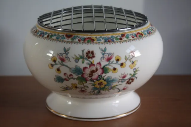 Coalport Ming Rose Large Rose Posy Flower Bowl Vase