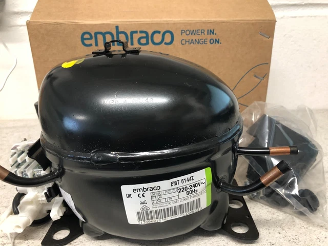 Embraco Hermetic Compressor 1/5 hp 220-240V 50Hz Model : EMT6144Z