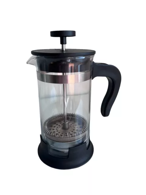 UPPHETTA coffee/tea maker glass/stainless steel 0.4 l - IKEA
