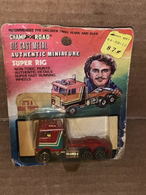 Vintage 1978 K-Mart Champ Of The Road Diecast Metal Super Rig Semi