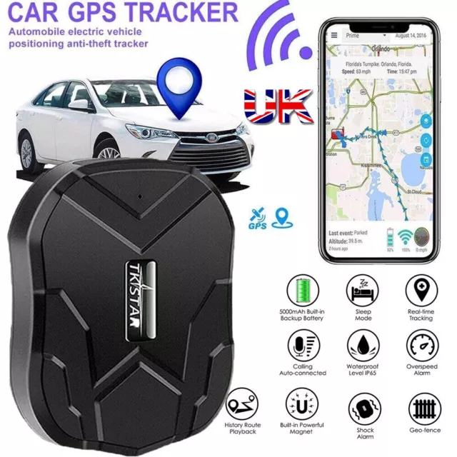 TK905 GPS Tracker Magnetic Wireless Car Van Caravan Vehicle Mini Tracking Device