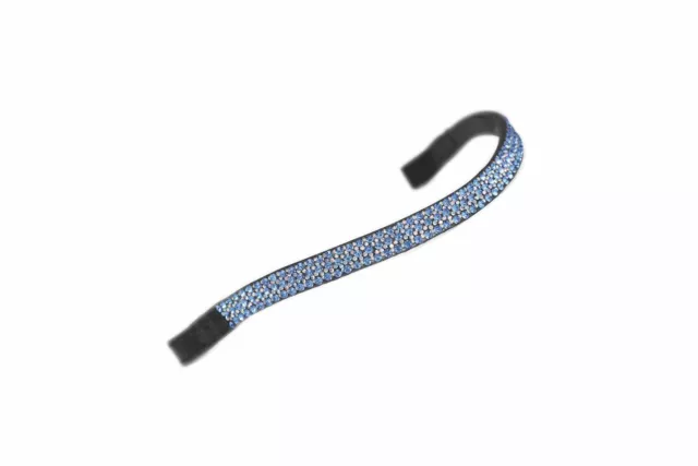Shires Aviemore Wide Diamante Browband<p>Liven up your favourite bridle with ...