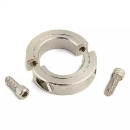 RULAND SP-41-SS Shaft Collar,Clamp,2Pc,2-9/16 In,303 SS