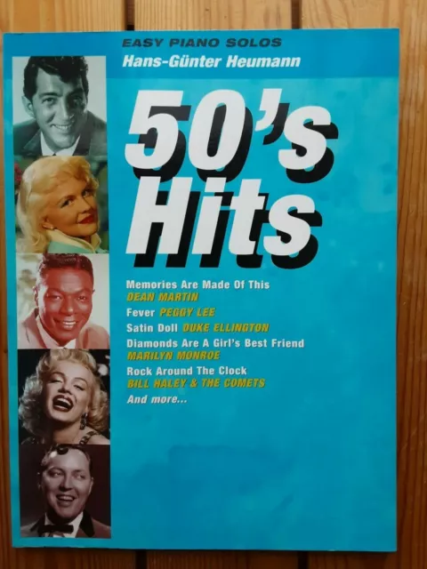 Easy Piano Solos -  50's Hits *NEW*  Publisher Bosworth/Music Sales