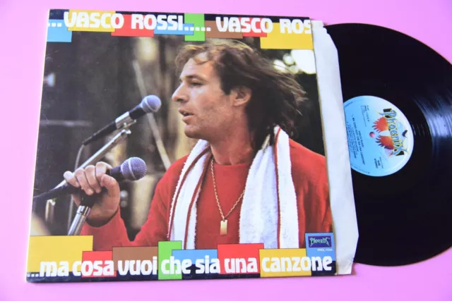 Vasco Rossi Lp Ma Cosa Vuoi Che Sia Una Canzone 1982 Ex + !!!!!!!!!!!