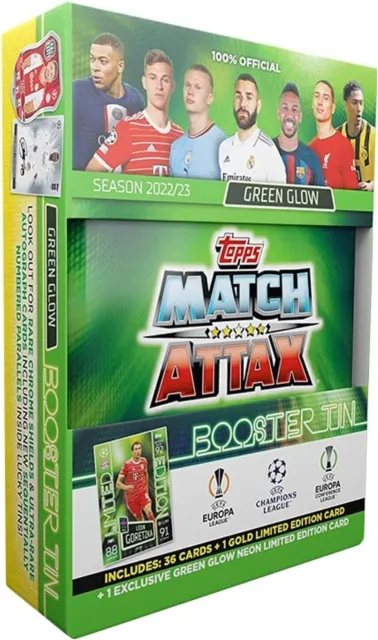 Topps Match Attax 22/23 - UEFA Champions League Football Cards | Booster Tin