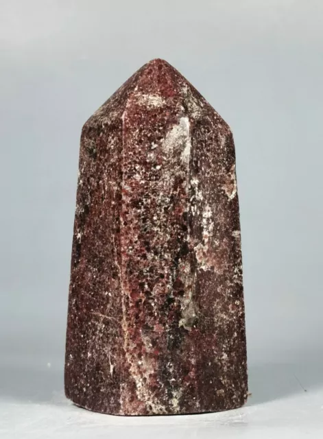 Natural Red GARNET Crystal Polished Tower Point - Madagascar