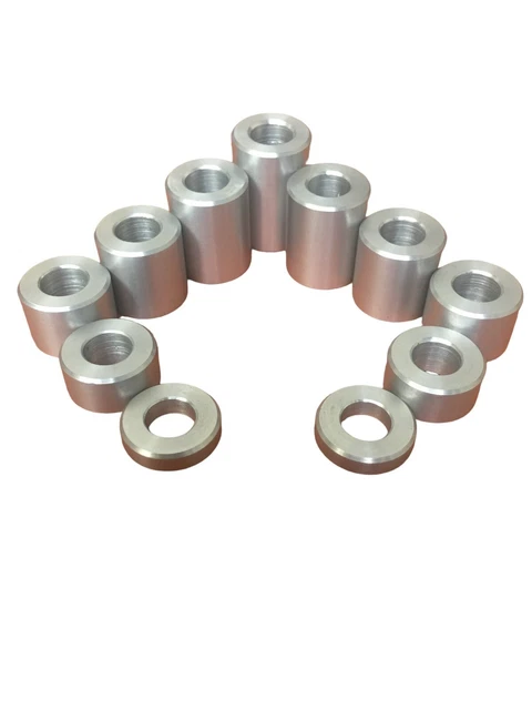 Customized Anodized Aluminum Threaded Spacer Round Standoffs M3 M4 Non - Foto 5