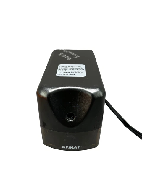 Afmat Electric Pencil Sharpener Heavy Duty Classroom Pencil 6.5-8m S230 Tested.