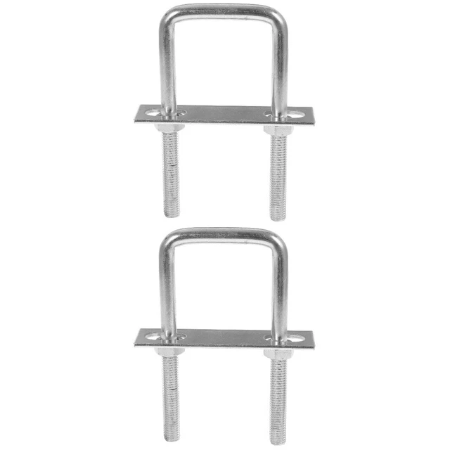 Colliers De Serrage Double Oreille - Lot De 100 - Acier Galvanisé - Pour Tuyaux 11-13 Mm De Diamètre