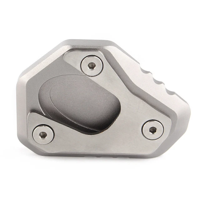 Piastra di espansione supporto laterale grigio per Kawasaki ER-6F/ER-6N 2013-2017