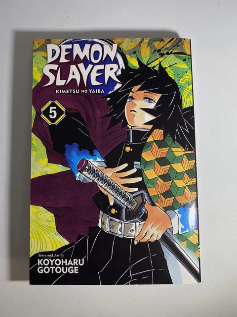 Demon Slayer Manga Volume 5 - English - Soft Cover - Like New