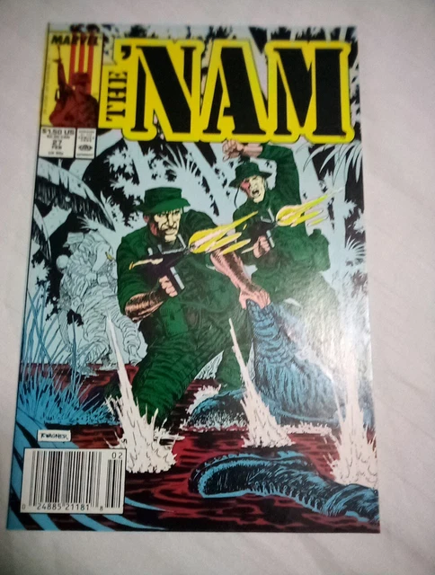 NAM #27 Marvel Comics 1989 Vietnam War Comic Book