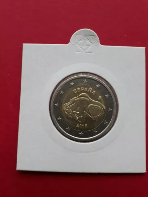 2 Euro Gedenkmünze Spanien 2015 bfr. - Höhle von Altamira unzirkuliert