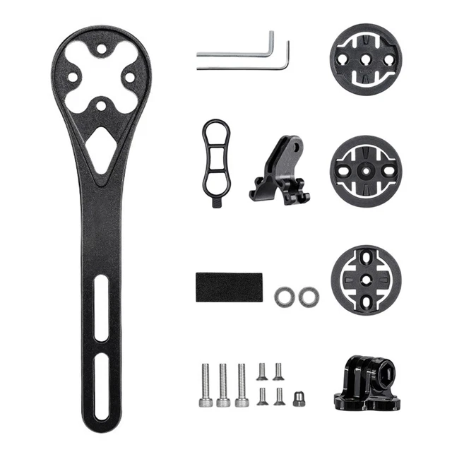 BIKE COMPUTER INSTALLATION Bracket with Maximum Compatibility Features ...