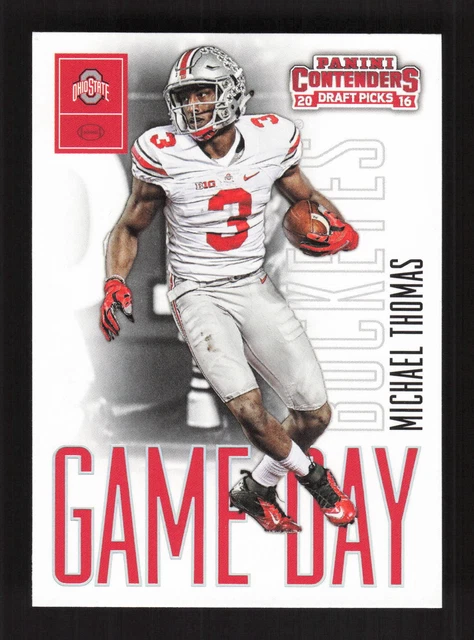 2016 Panini Contenders Draft Picks Game Day Tickets Michael Thomas #6