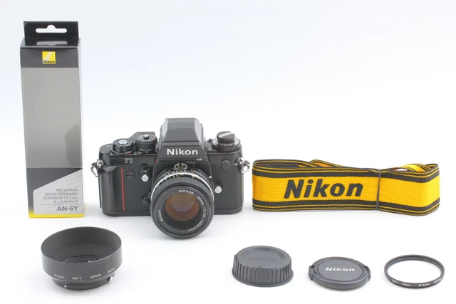 S/N 198xxxx[MINT] Nikon F3 HP SLR Film Camera Ai-s Ais 50mm F1.4 Lens From JAPAN