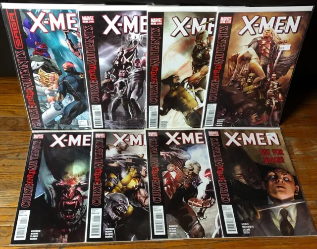 X-Men Lot Of 8 Marvel Comic Books