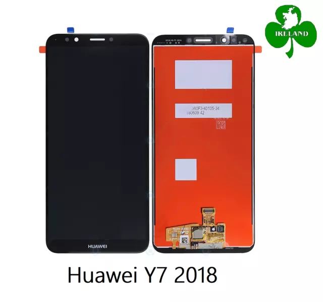 Pour Huawei Y7 2018 LCD écran tactile affichage numériseur noir...