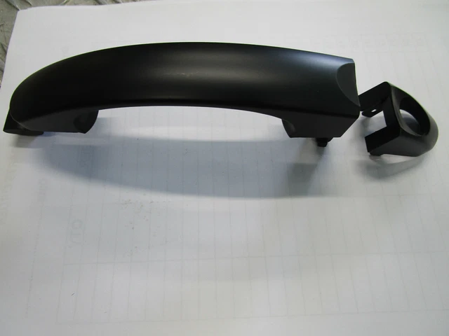 Outer Door Handle Passenger Front Black For Vw T5 Volkswagen Transporter New