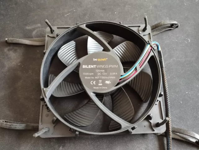 Ventilateur be quiet! SILENT WINGS 120mm PWM Computer case Fan 12 cm Black