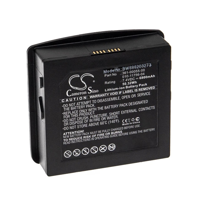 Batterie remplace Garmin 010-11756-04, 361-00055-00 6800mAh